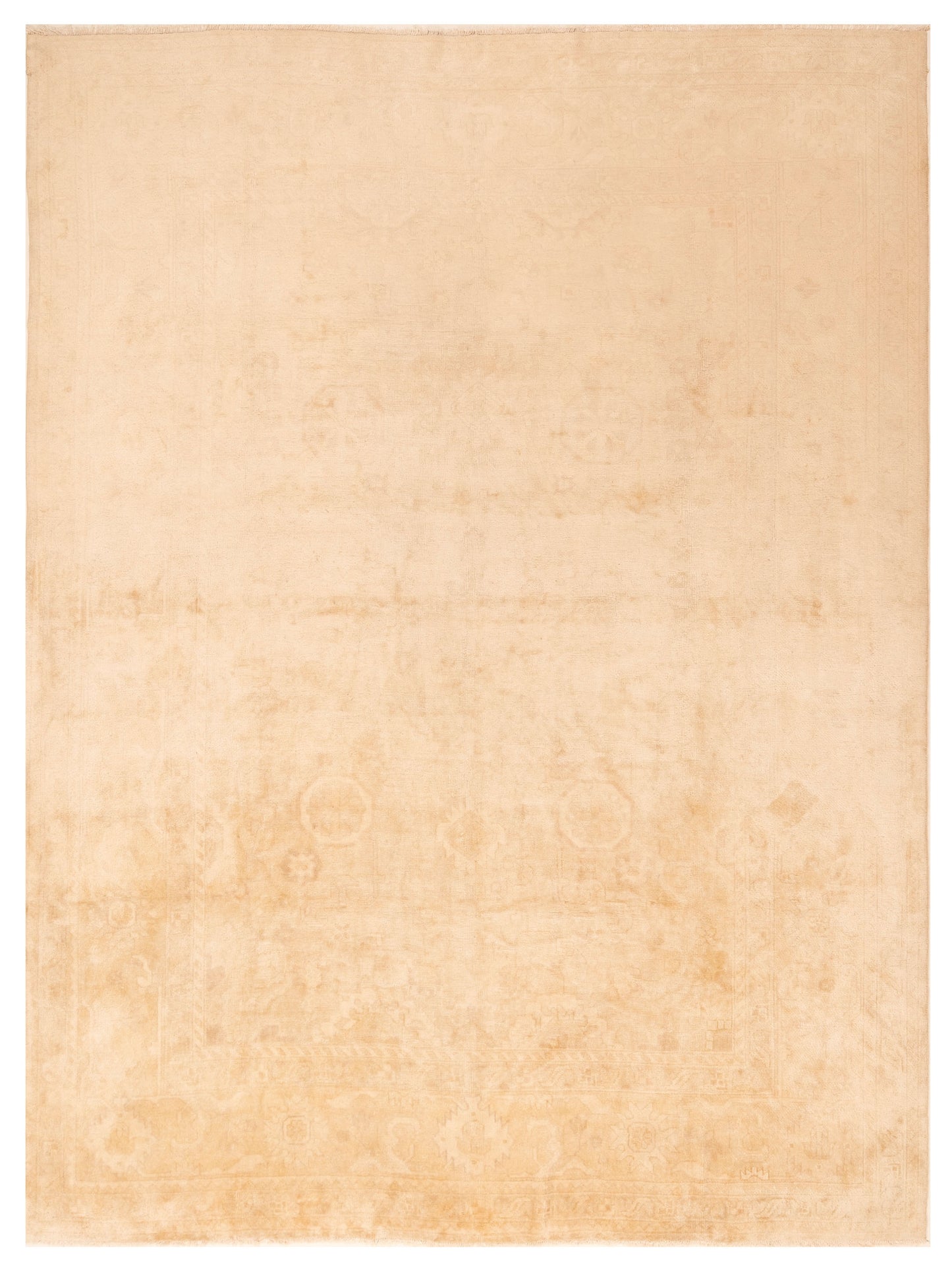 Rajpur Oushak Shah  Beige Beige Traditional