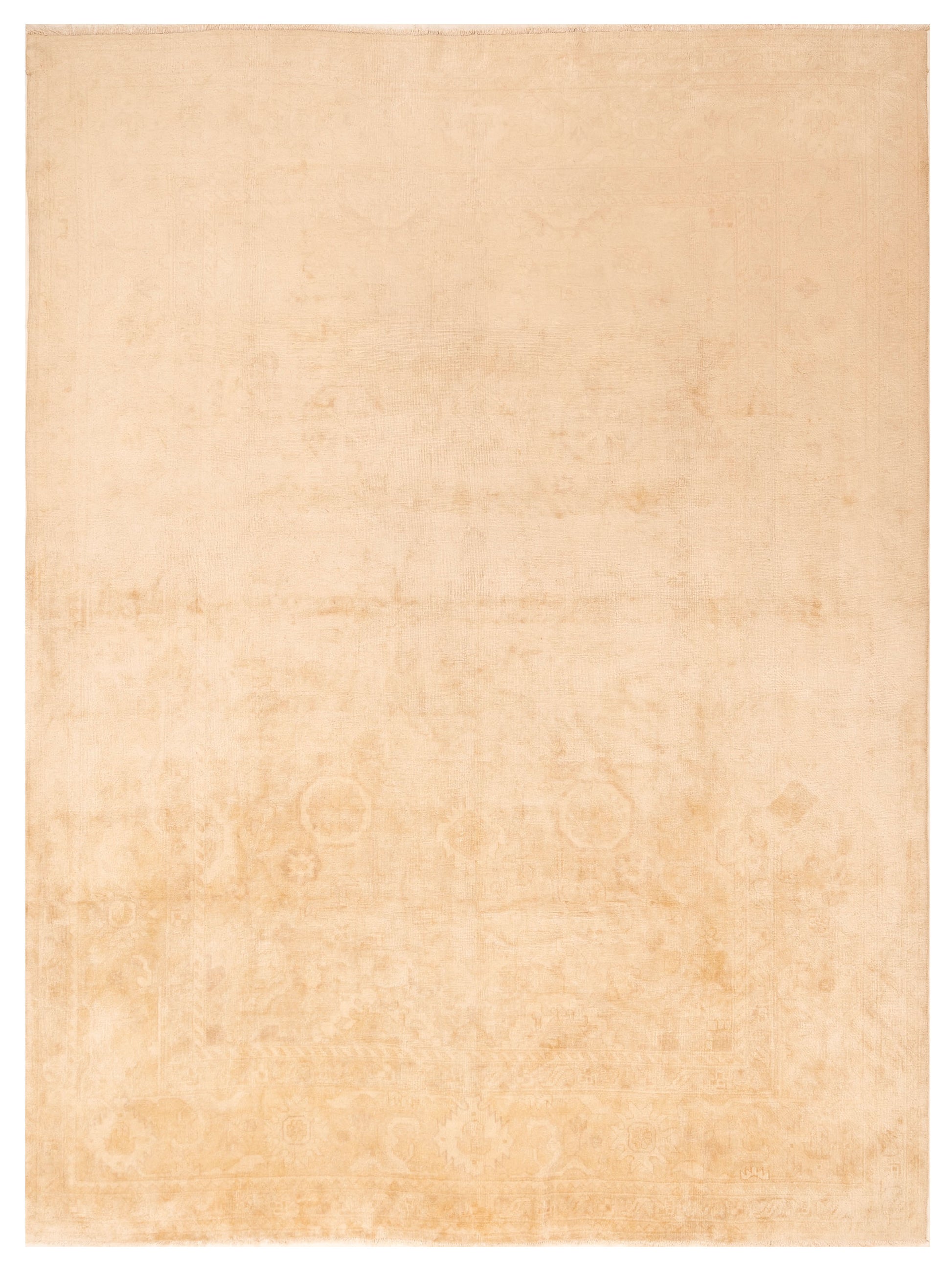 Rajpur Oushak Shah  Beige Beige Traditional