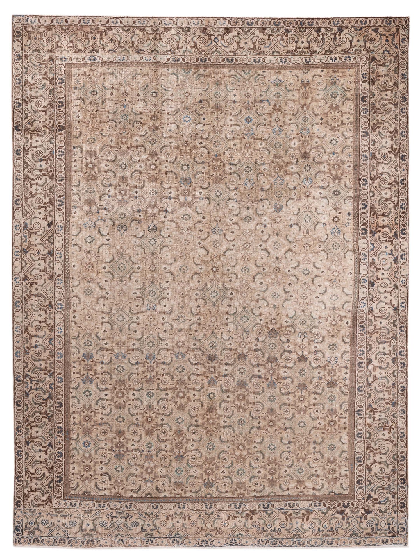 Pasha Antique Heirloom  Brown Brown Traditional