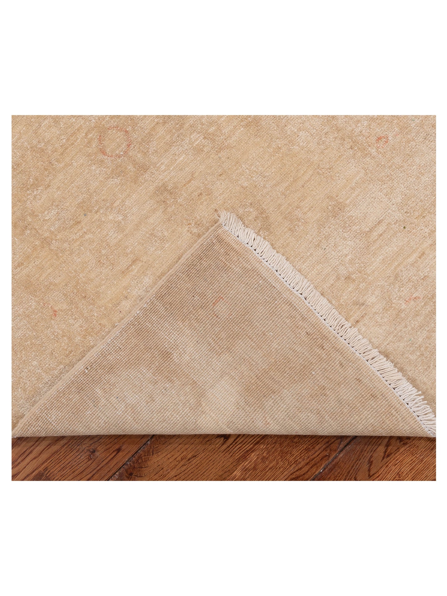 Sabira Silver Ivory 2.7x9.4 Hand Knotted Rug