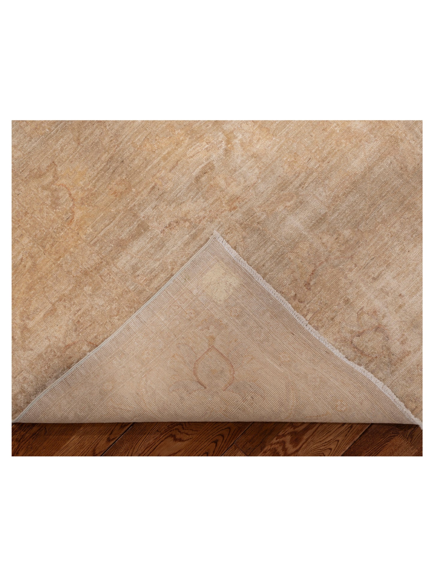 Sabira Silver Ivory 8.2x9.9 Hand Knotted Rug