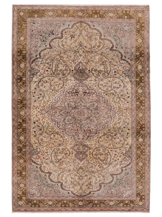 Pasha Kayseri  Ivory Green Traditional
