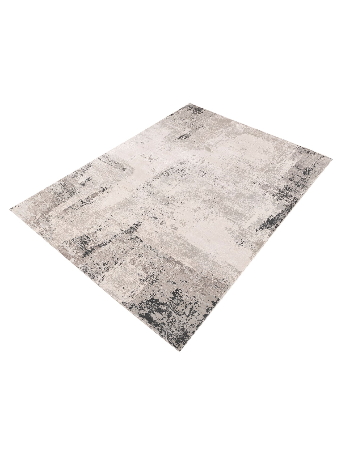 Calvera Ivory Gray 8x11 Machine Made Rug