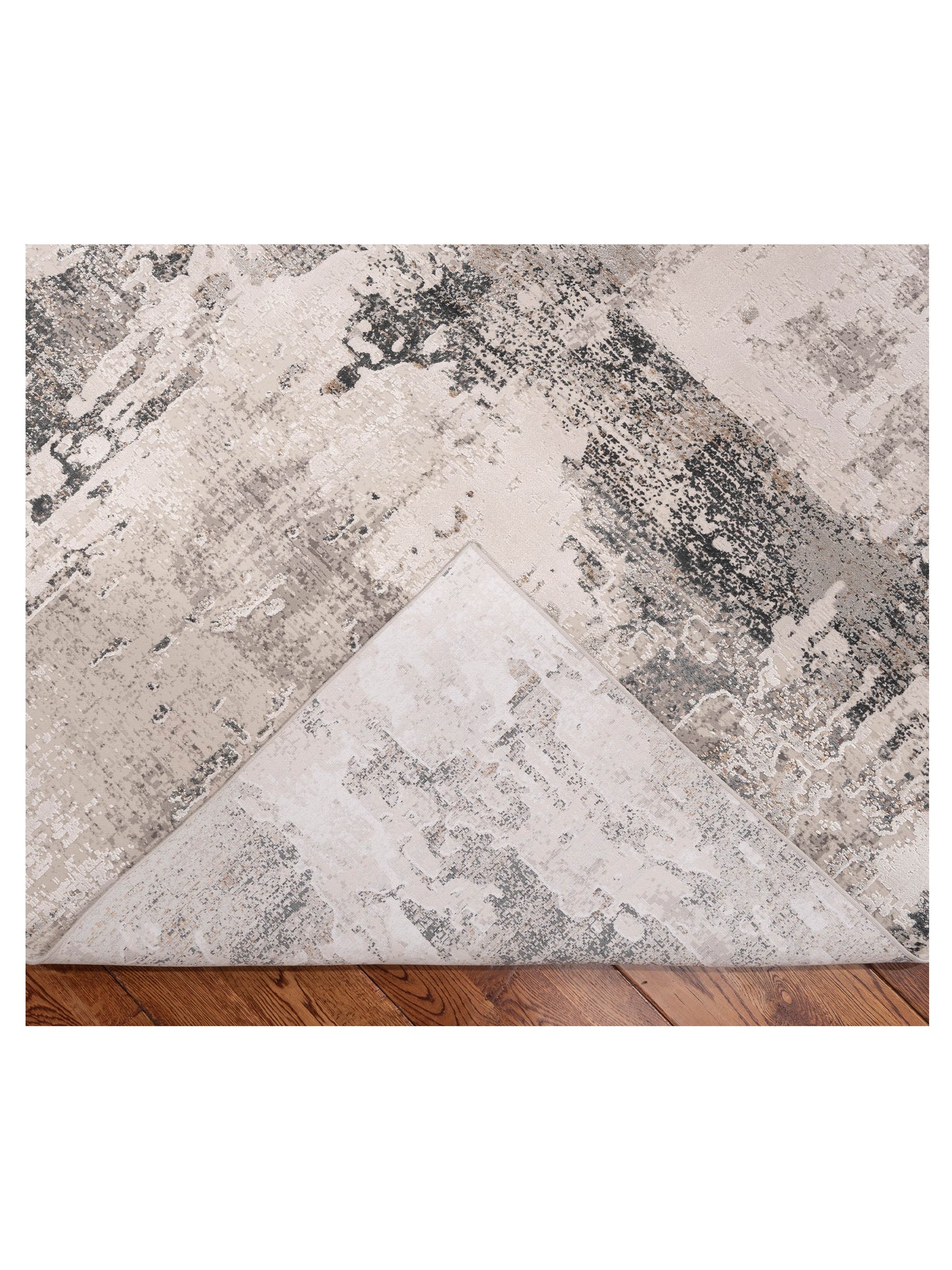 Calvera Beige Gray 8x10 Machine Made Rug