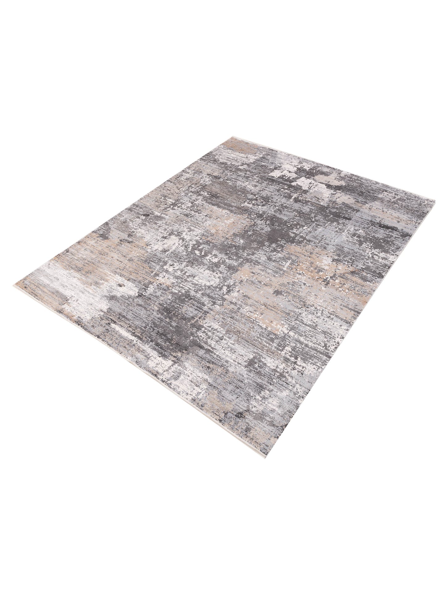 Calvera Gray Gray 8x10 Machine Made Rug