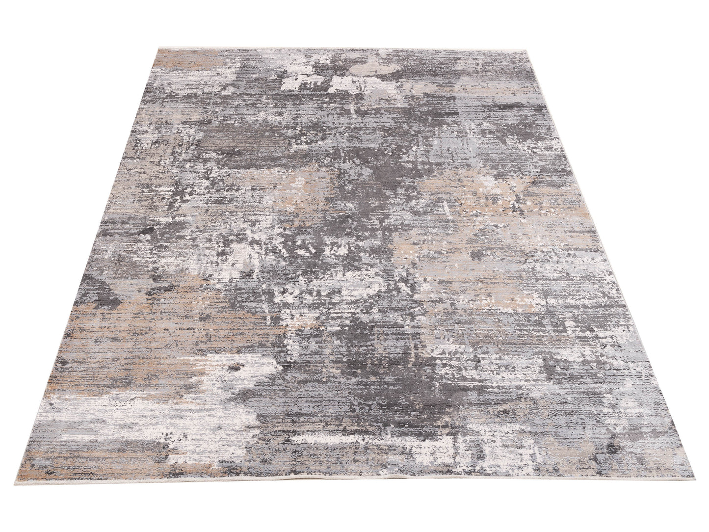 Calvera Gray Gray 8x10 Machine Made Rug