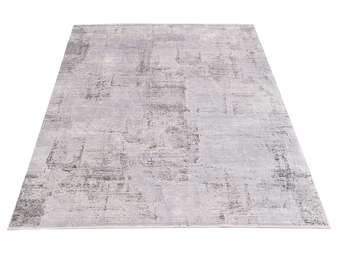 Calvera Silver Gray 8x10 Machine Made Rug