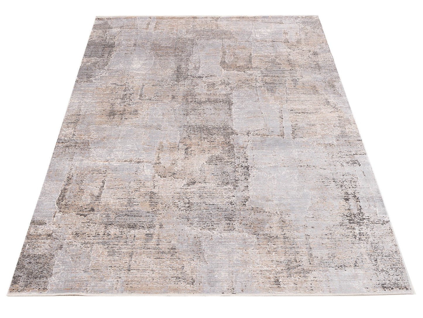 Calvera Gray Gold 8x10 Machine Made Rug