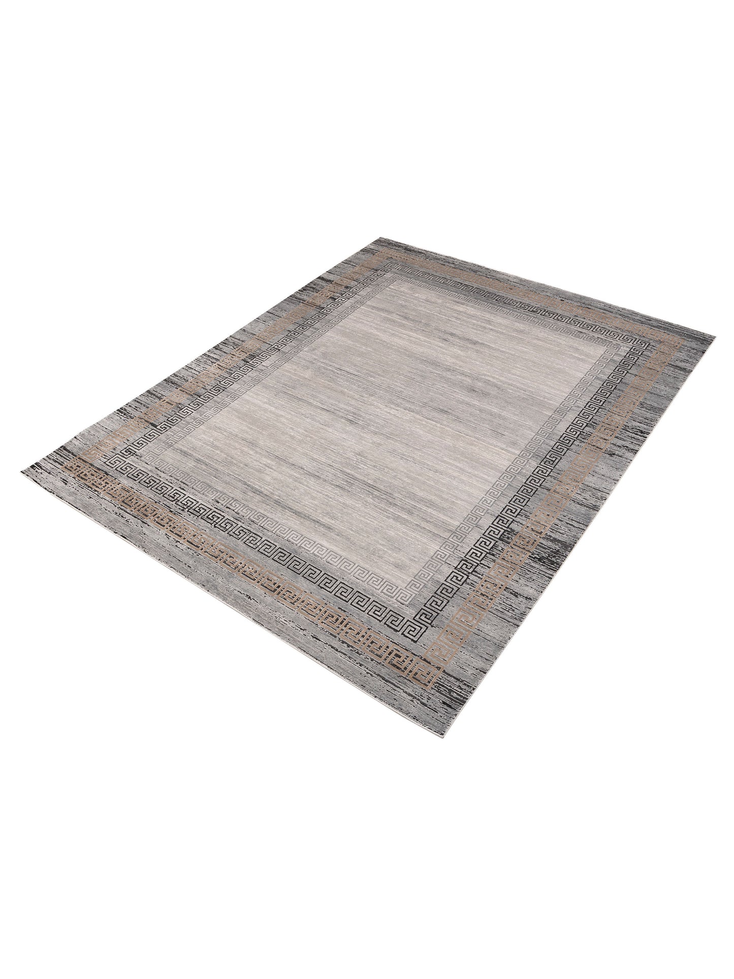 Calvera Silver Charcoal 8x10 Machine Made Rug