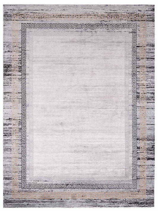 Bergamo Palermo  Silver Charcoal Contemporary