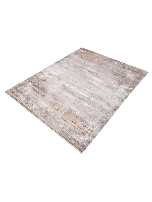 Calvera Gray Gold 8x10 Machine Made Rug