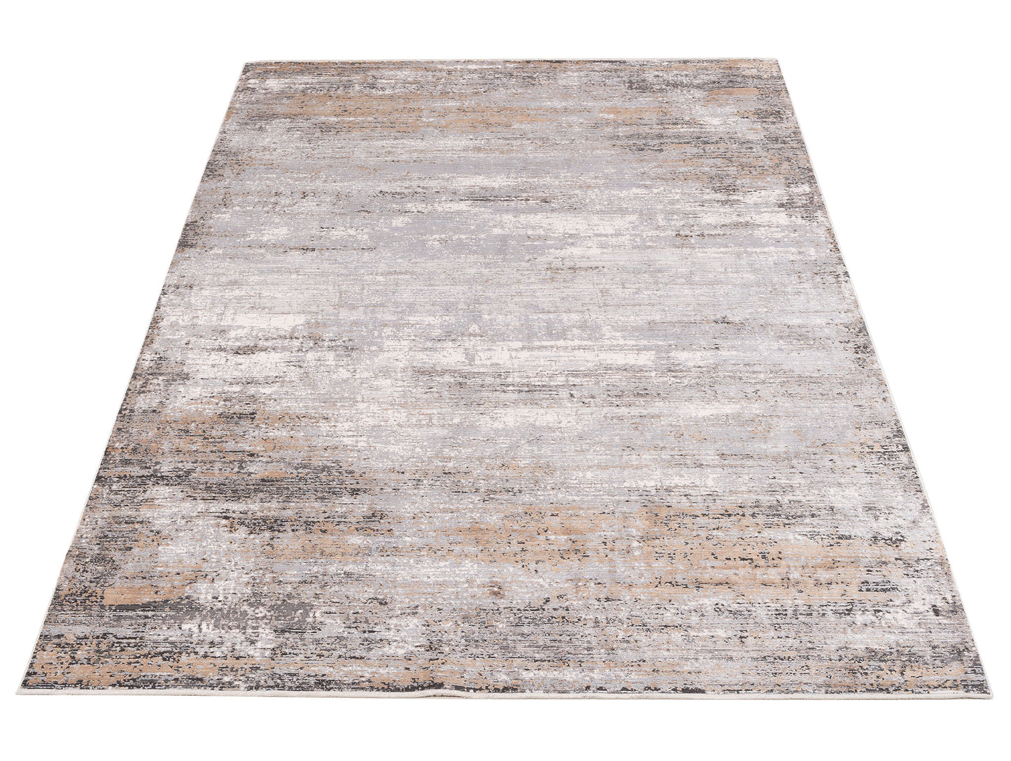 Calvera Gray Gold 8x10 Machine Made Rug