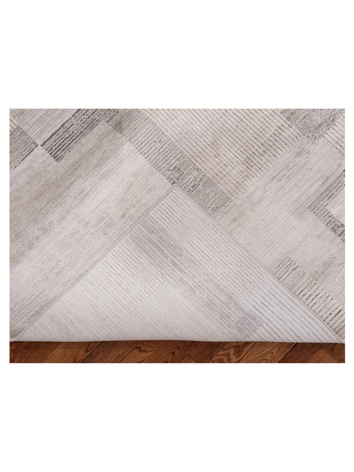 Calvera Silver Gray 8x10 Machine Made Rug