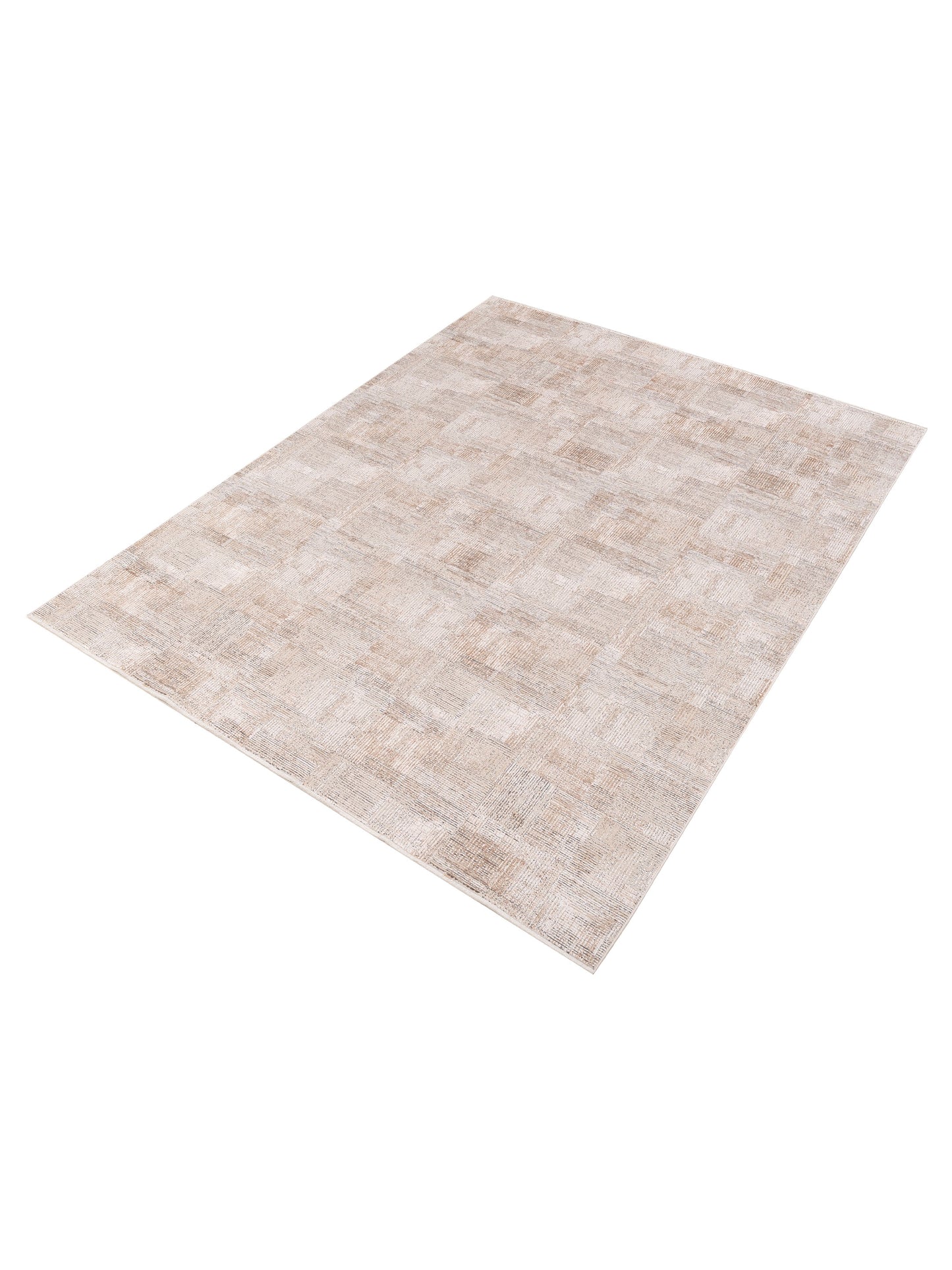 Calvera Beige Gold 8x10 Machine Made Rug