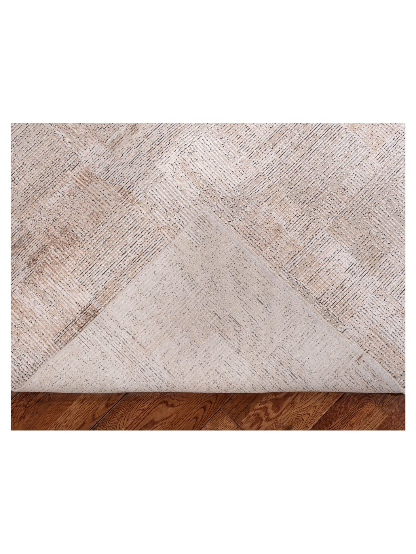 Calvera Beige Gold 8x10 Machine Made Rug