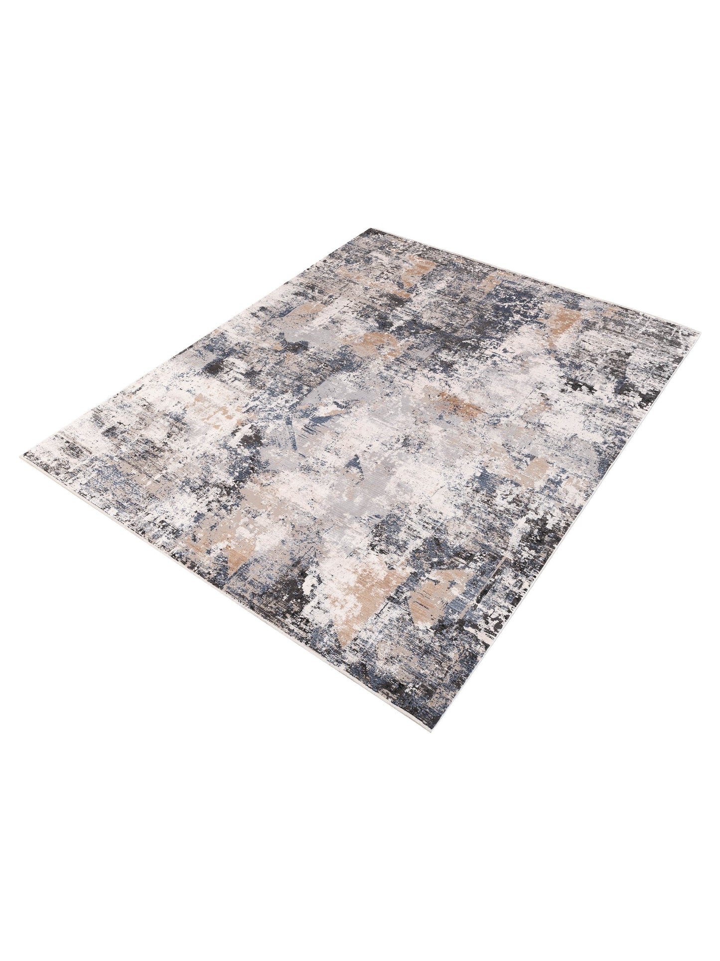Calvera Gray Blue 8x10 Machine Made Rug