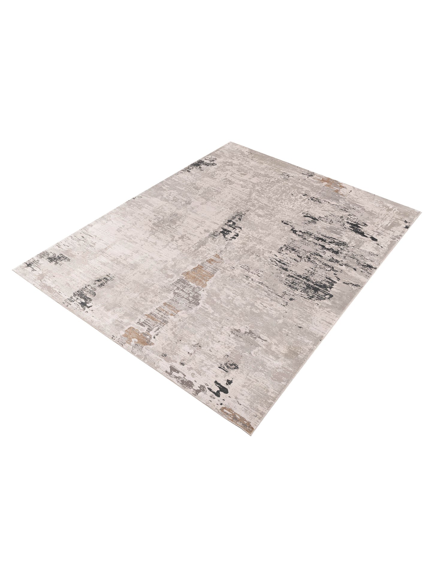Calvera Beige Gray 8x10 Machine Made Rug