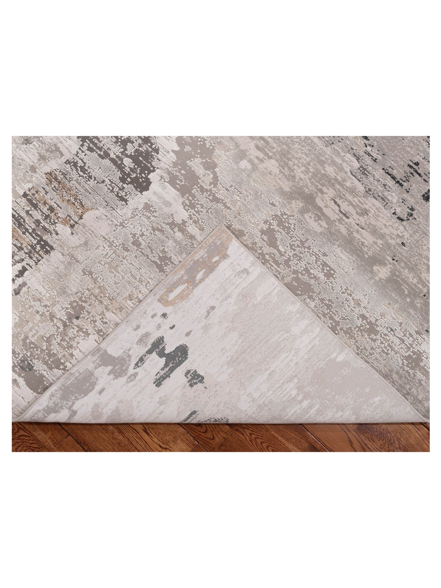 Calvera Beige Gray 8x10 Machine Made Rug