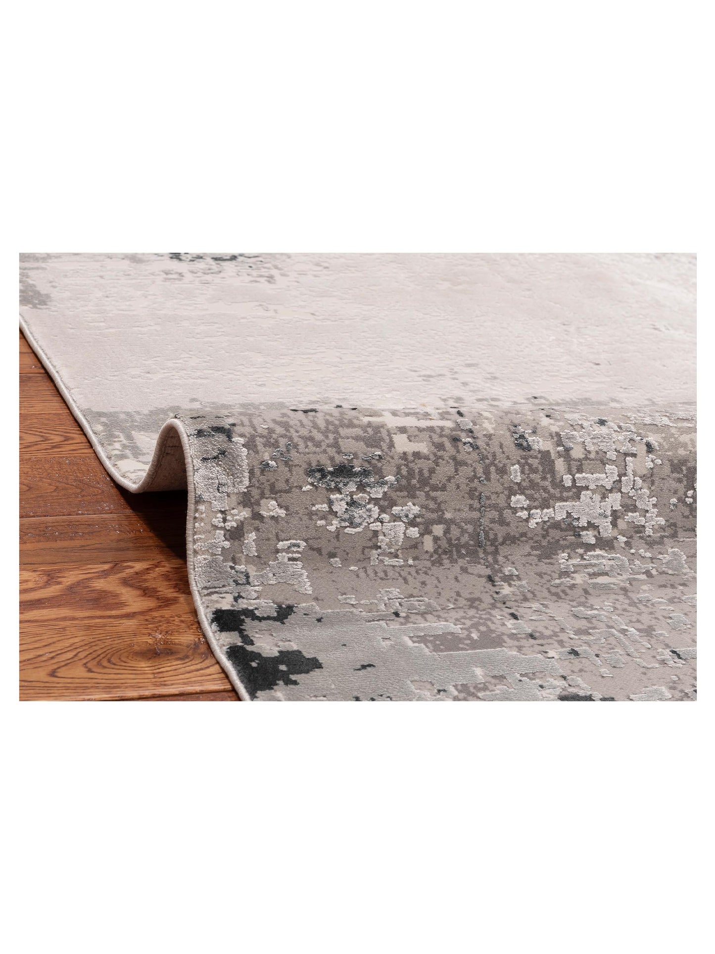 Calvera Beige Gray 8x10 Machine Made Rug