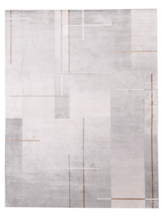 Bergamo Palermo  Beige Silver Contemporary