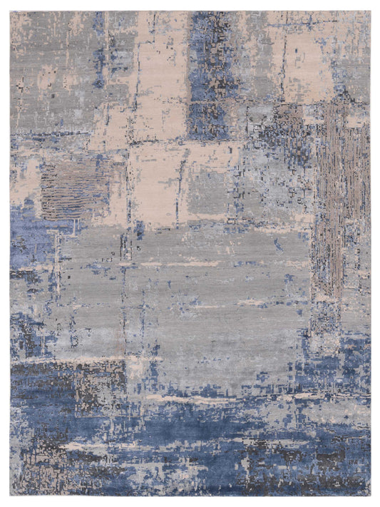 Siena Tibetino  Silver Blue Contemporary
