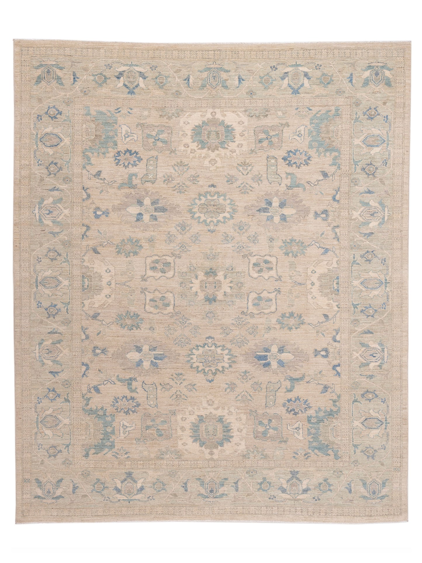 Nomad Laila  Light Gray Mint Traditional