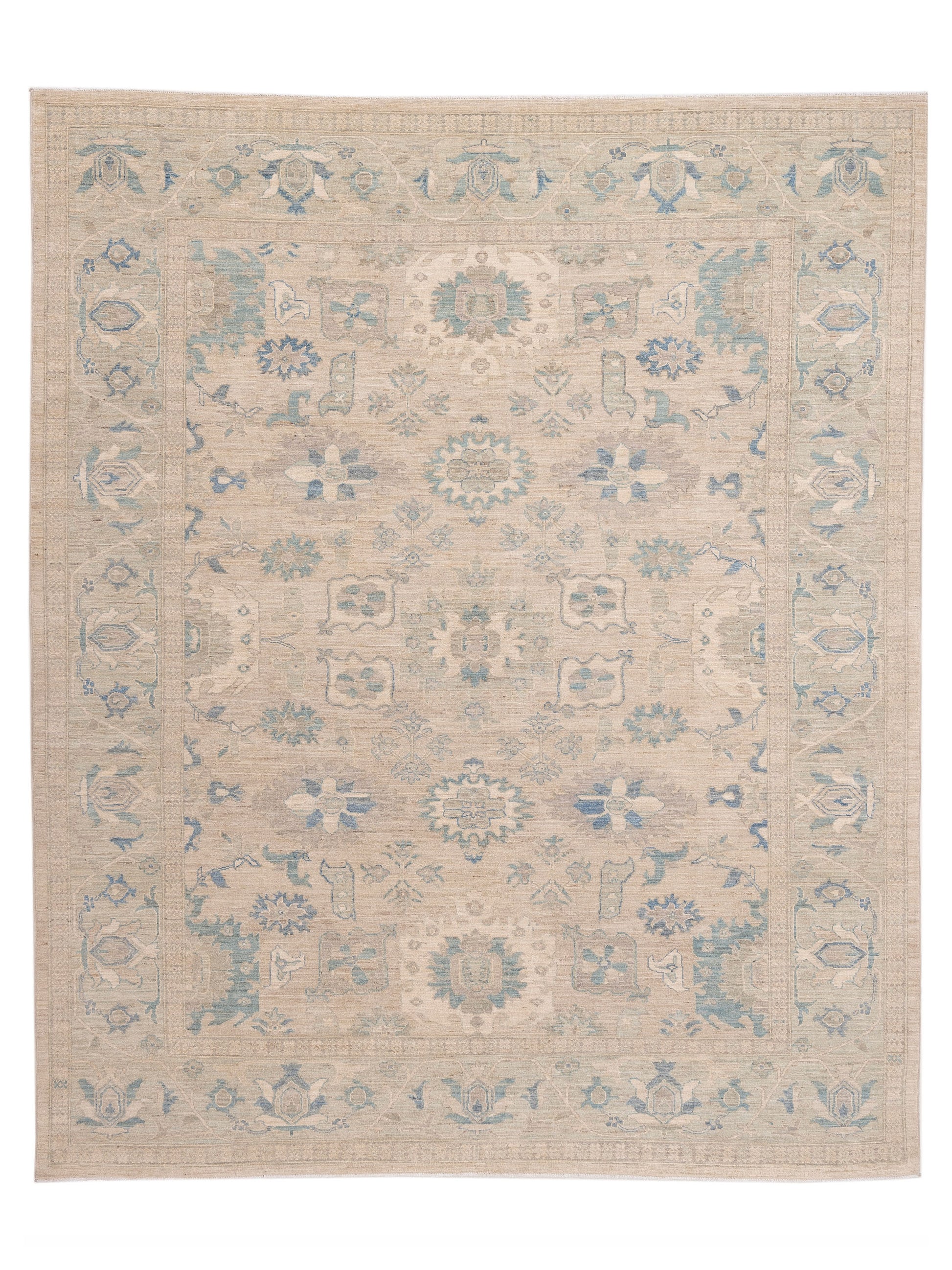 Nomad Laila  Light Gray Mint Traditional