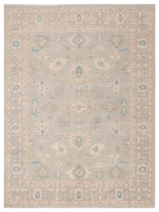 Nomad Laila  Mint Light Gray Traditional