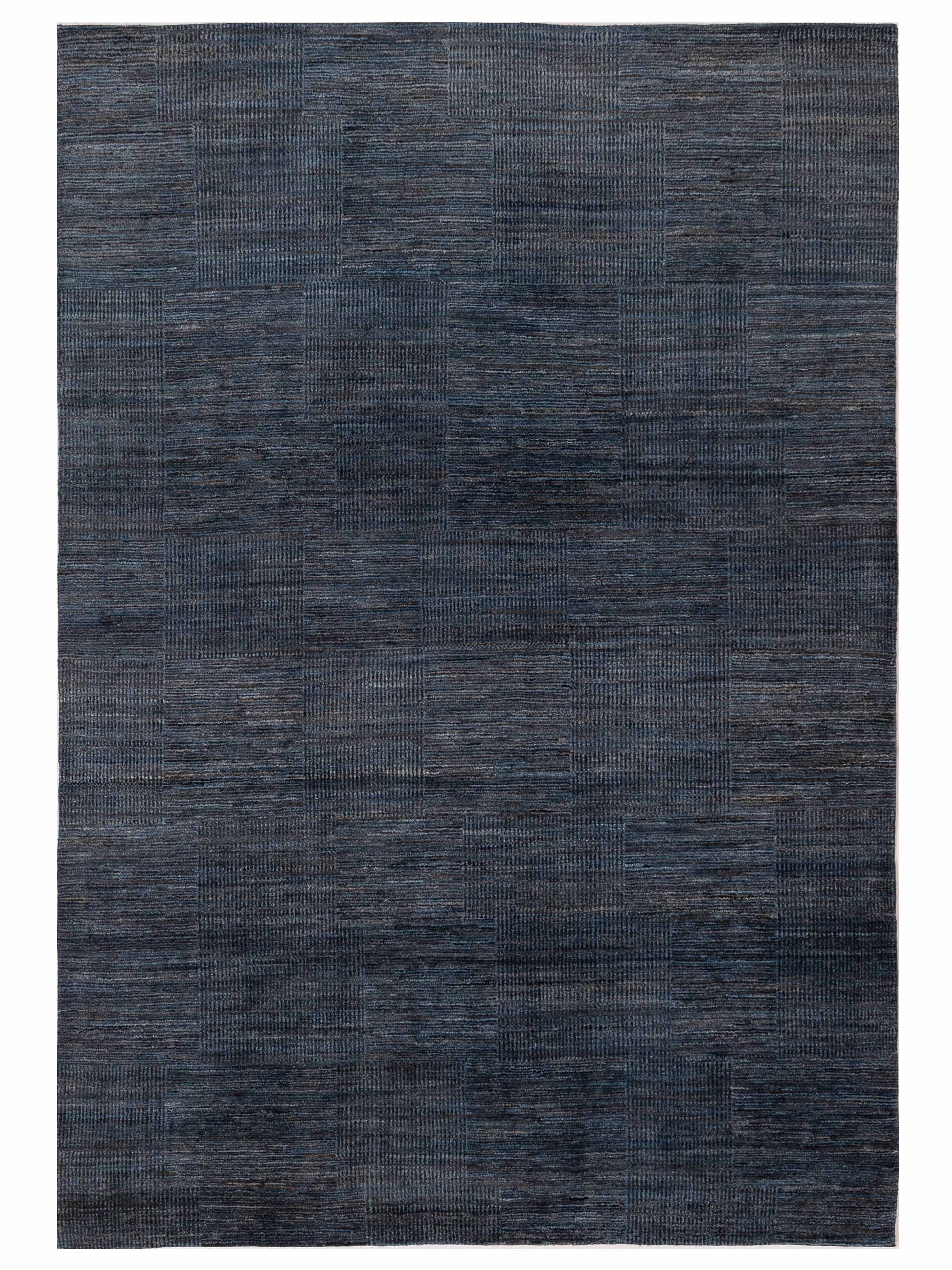 Siena Tibetino  Blue Brown Contemporary