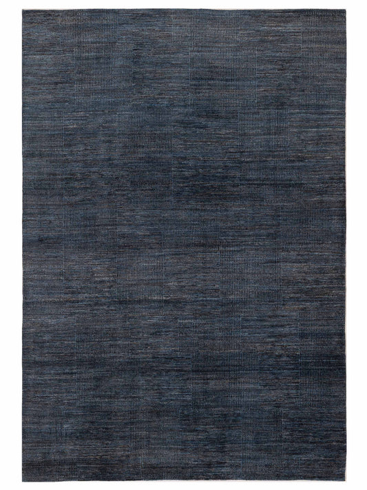 Siena Tibetino  Blue Brown Contemporary