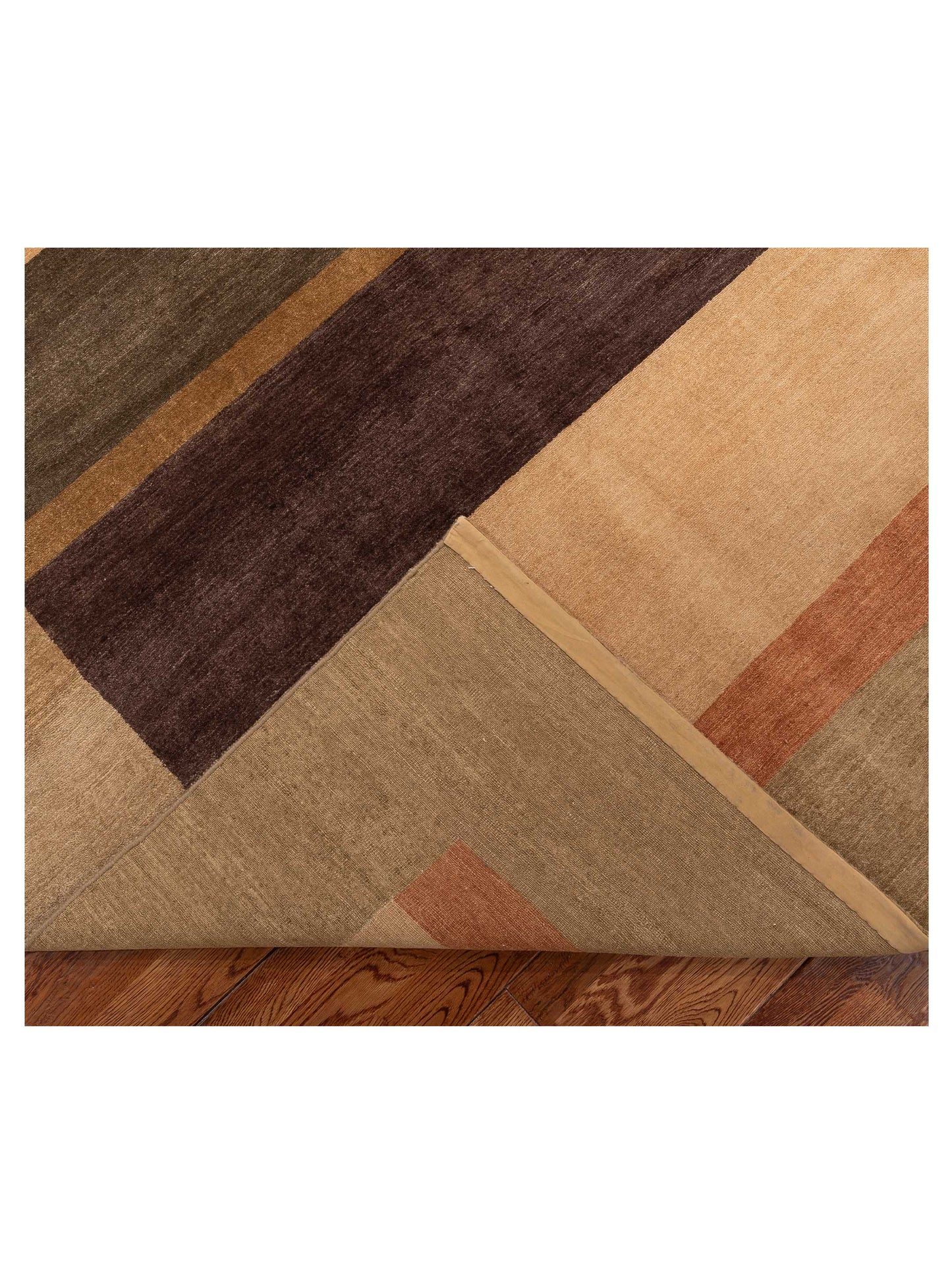 Tenzari Multi Multi 5.8x8.1 Hand Knotted Rug