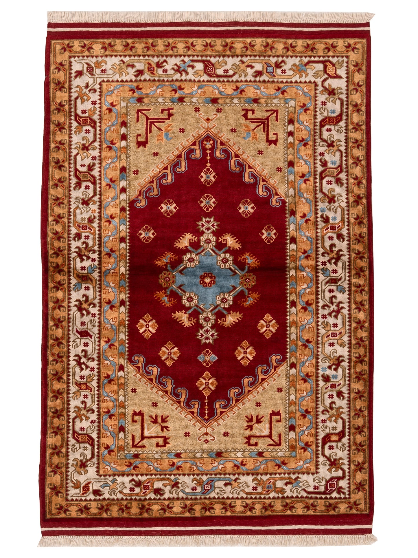 Pasha Turkish Shirwan  Red Ivory Transitional