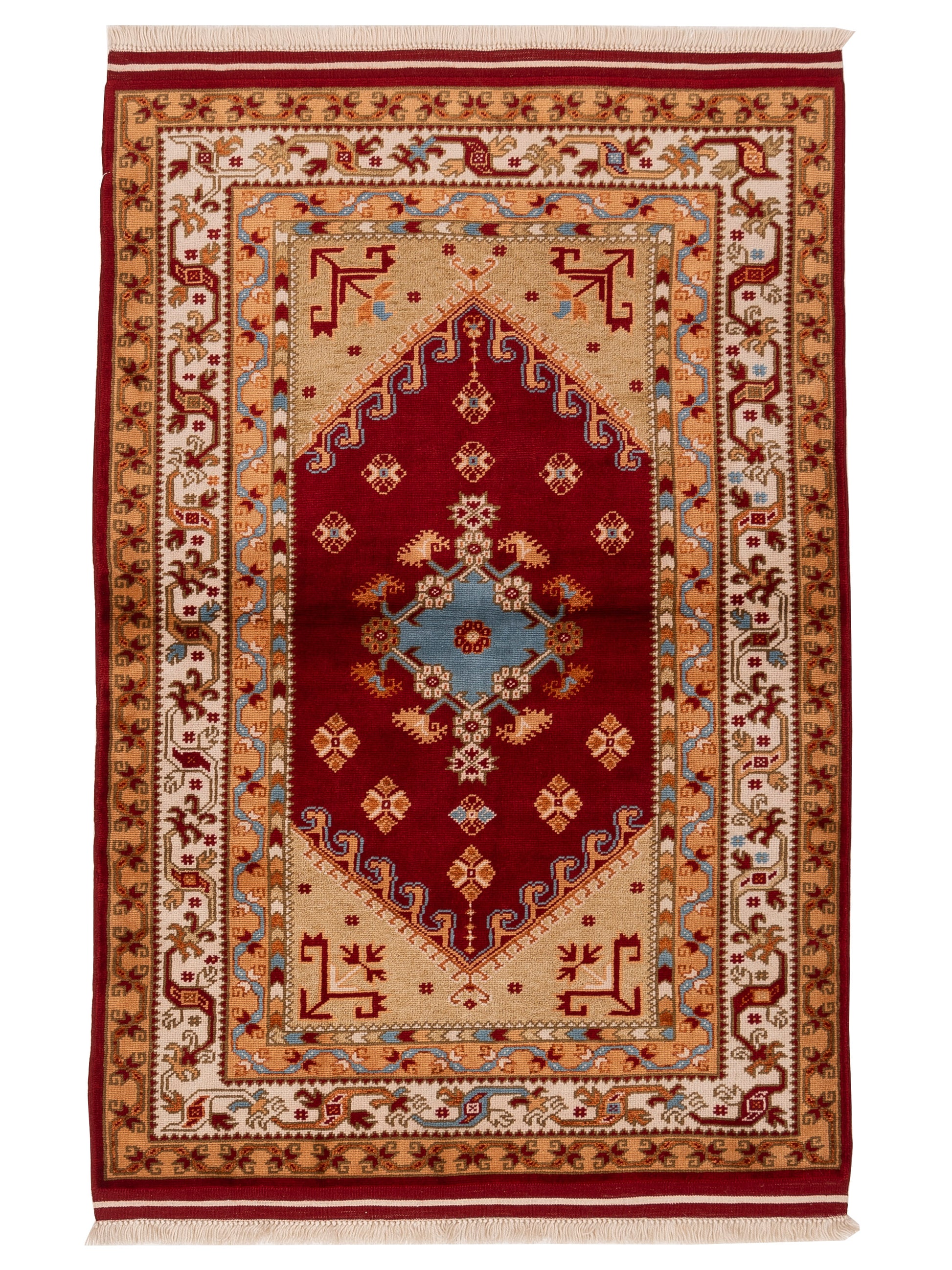 Pasha Turkish Shirwan  Red Ivory Transitional