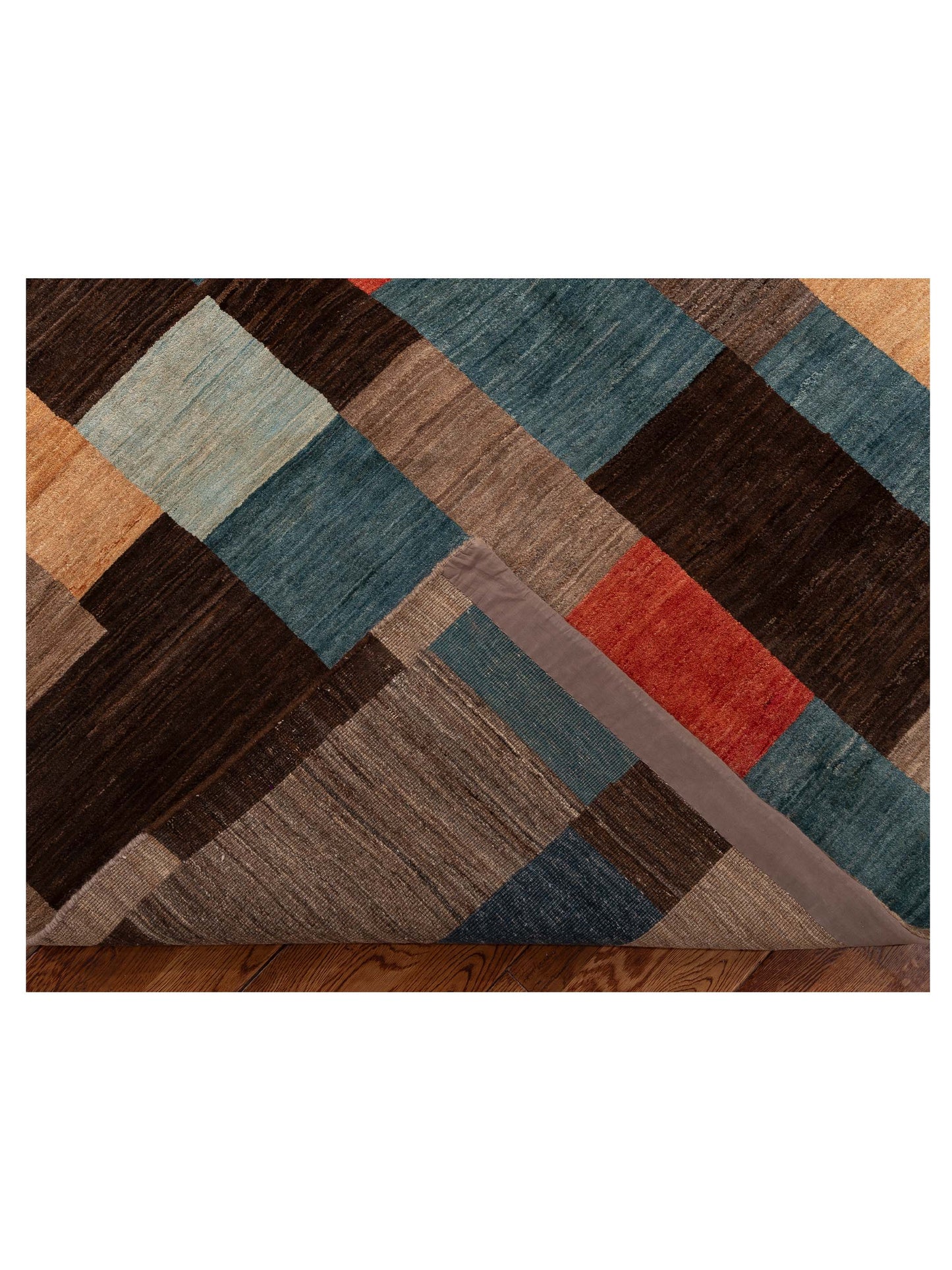 Tenzari Multi Multi 7.11x10.6 Hand Knotted Rug