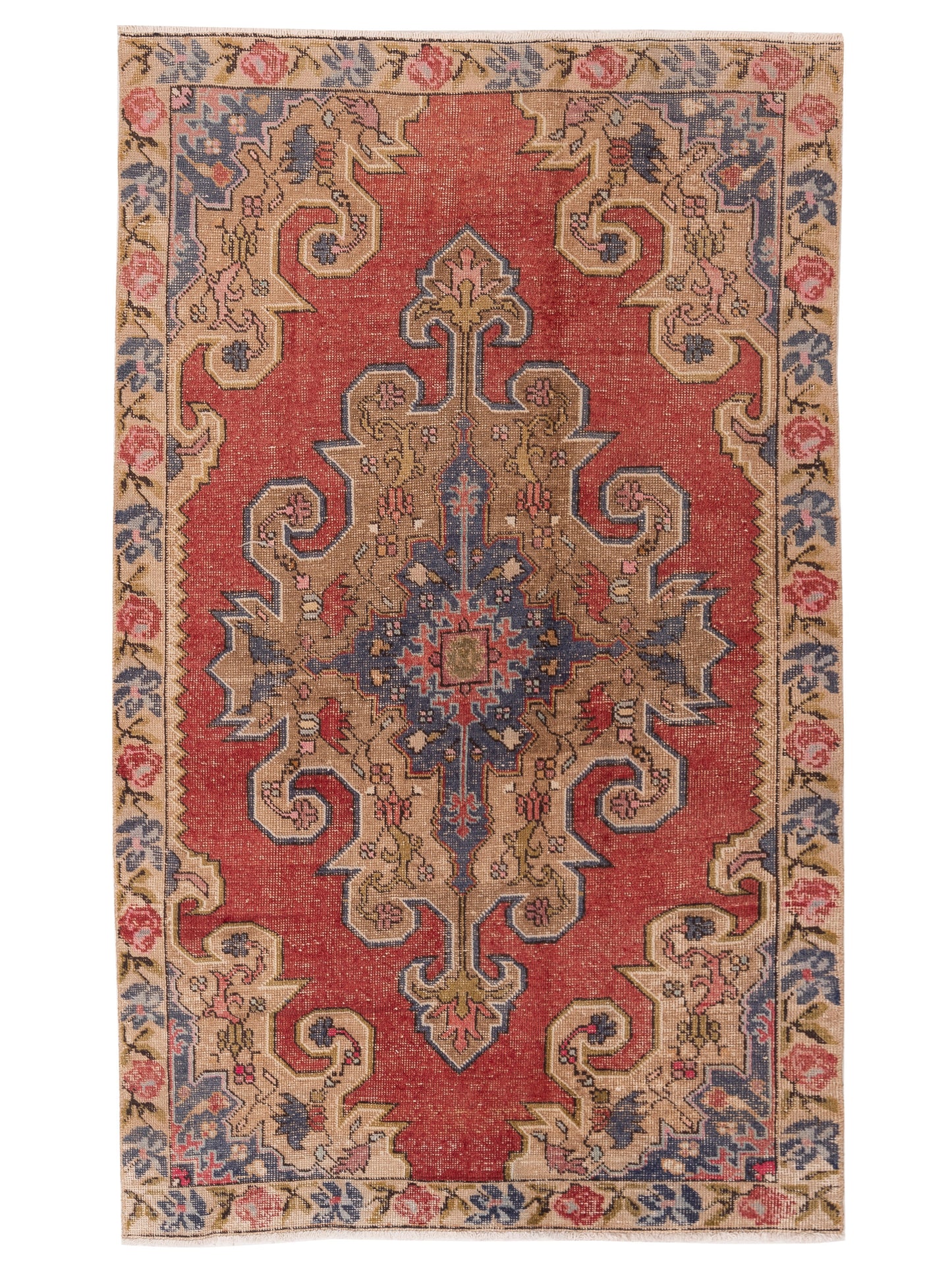 Pasha Old Anatolian  Red Beige Transitional