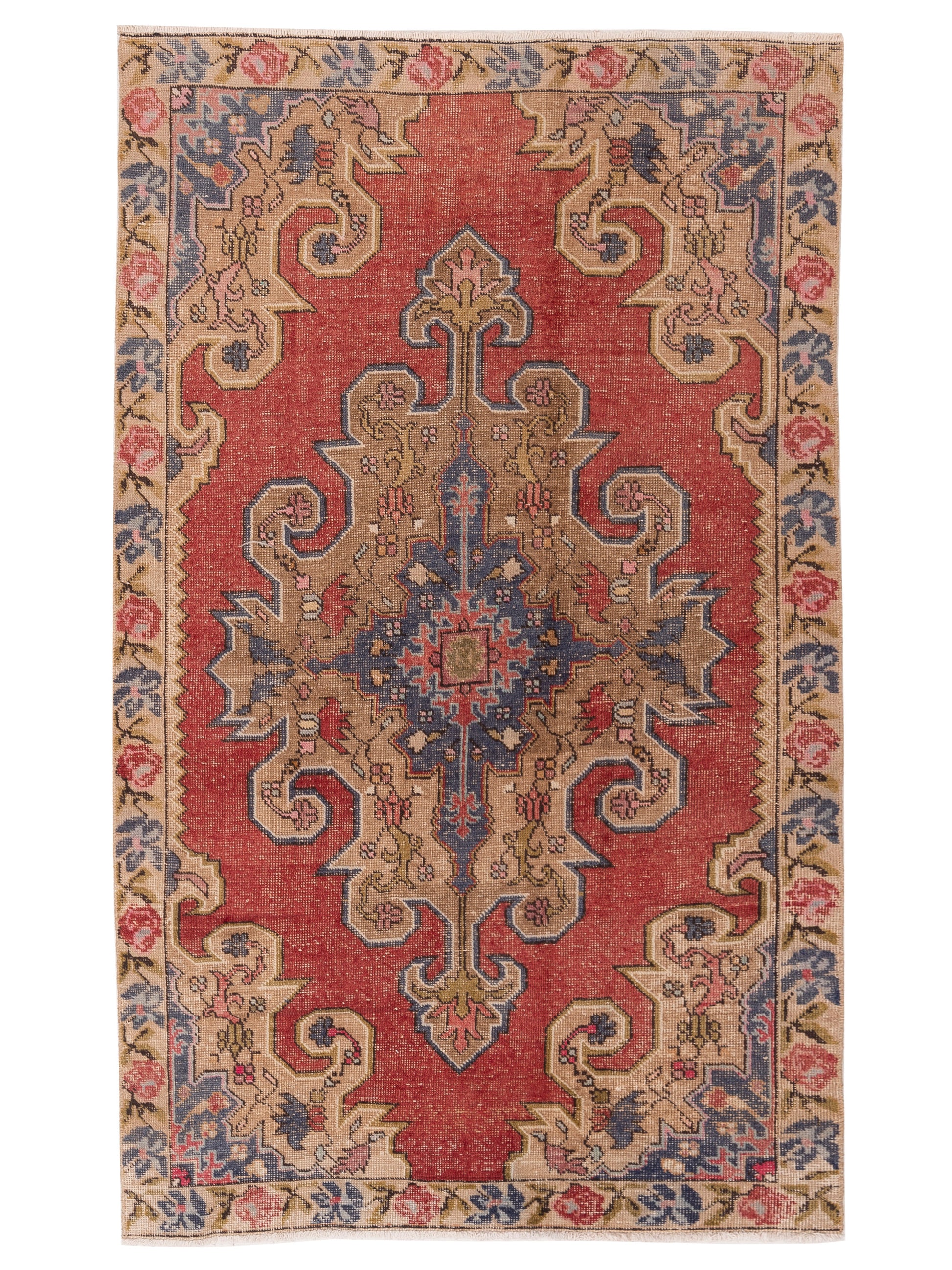 Pasha Old Anatolian  Red Beige Transitional