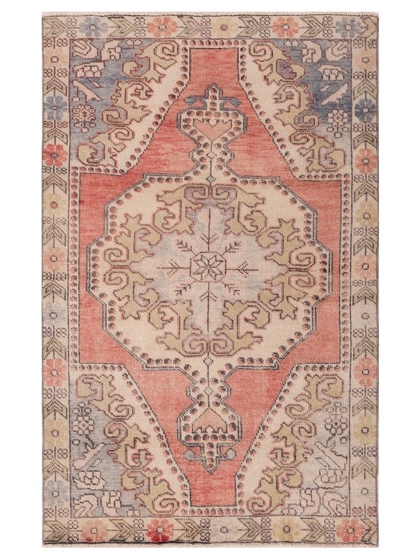 Pasha Old Anatolian  Pink Beige Transitional