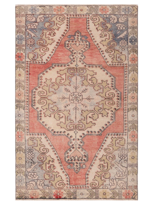 Pasha Old Anatolian  Pink Beige Transitional