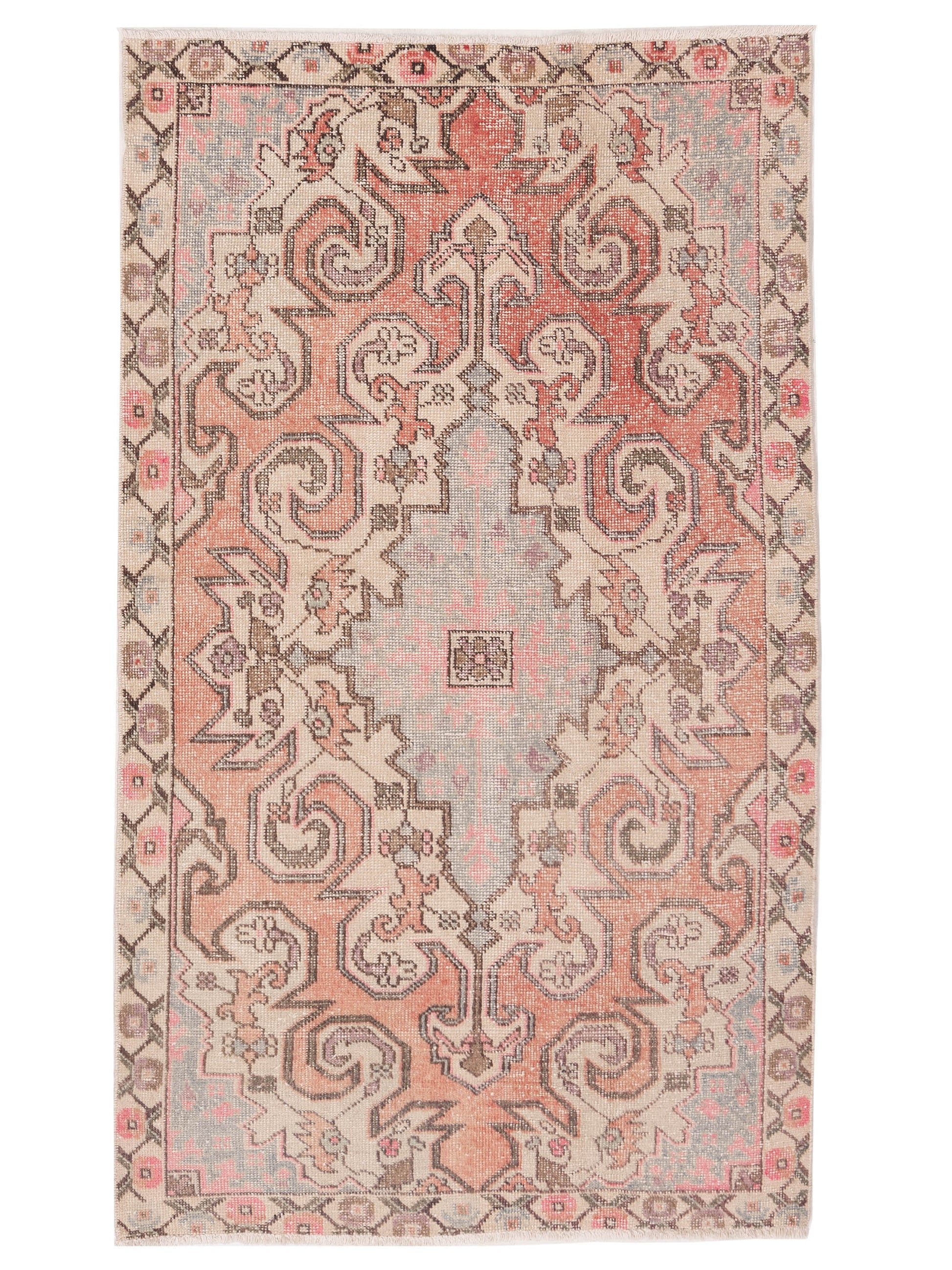 Pasha Old Anatolian  Pink Beige Transitional