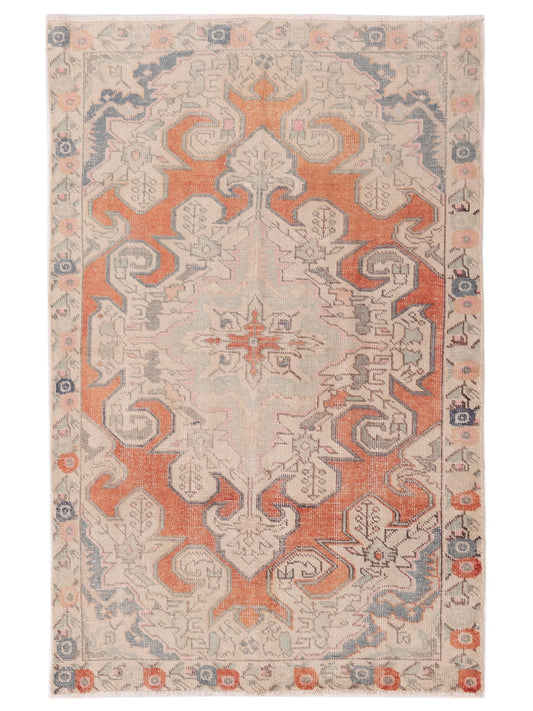 Pasha Old Anatolian  Orange Beige Transitional