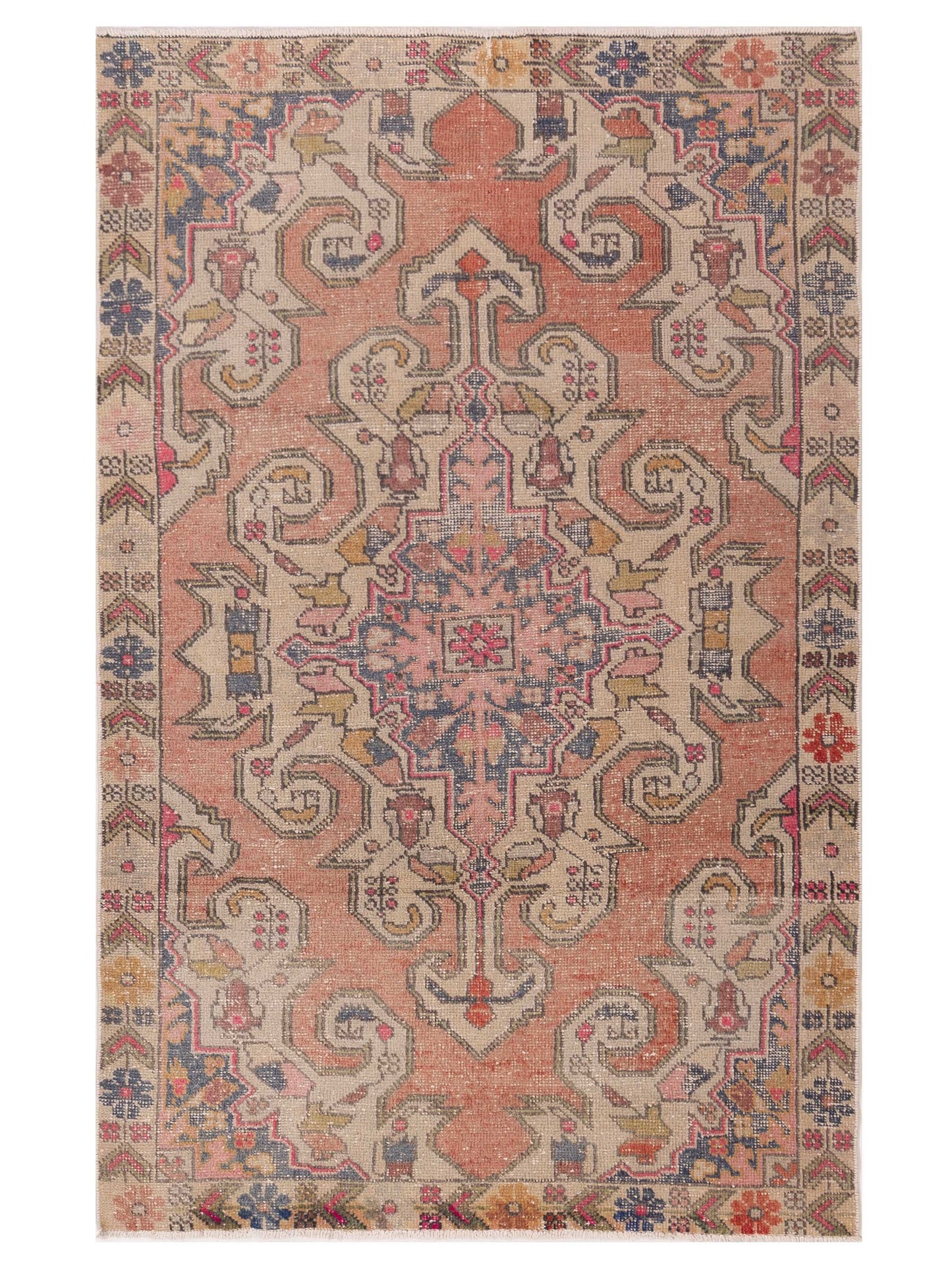 Pasha Old Anatolian  Rust Beige Transitional