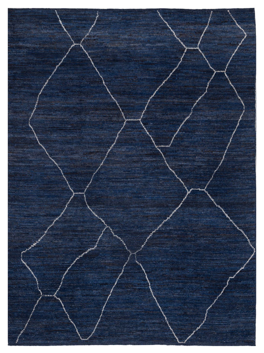 Pasha Berber  Dark Blue  Contemporary