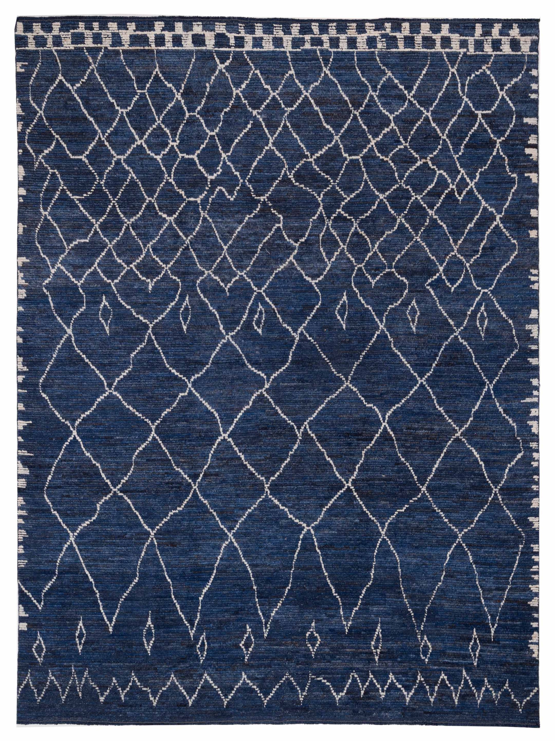 Pasha Berber  Dark Blue  Contemporary