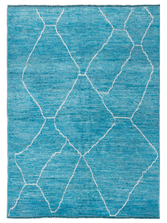 Pasha Berber  Turquoise  Contemporary