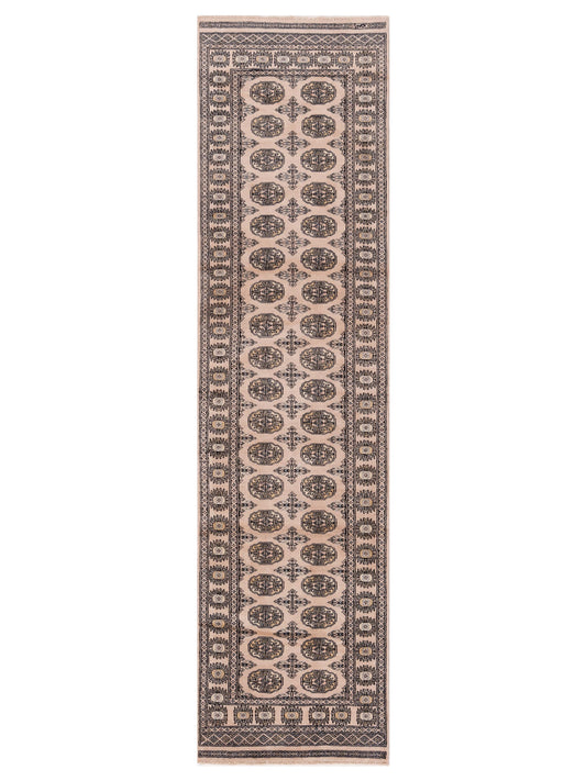 Nomad Bokhara  Beige Beige Transitional