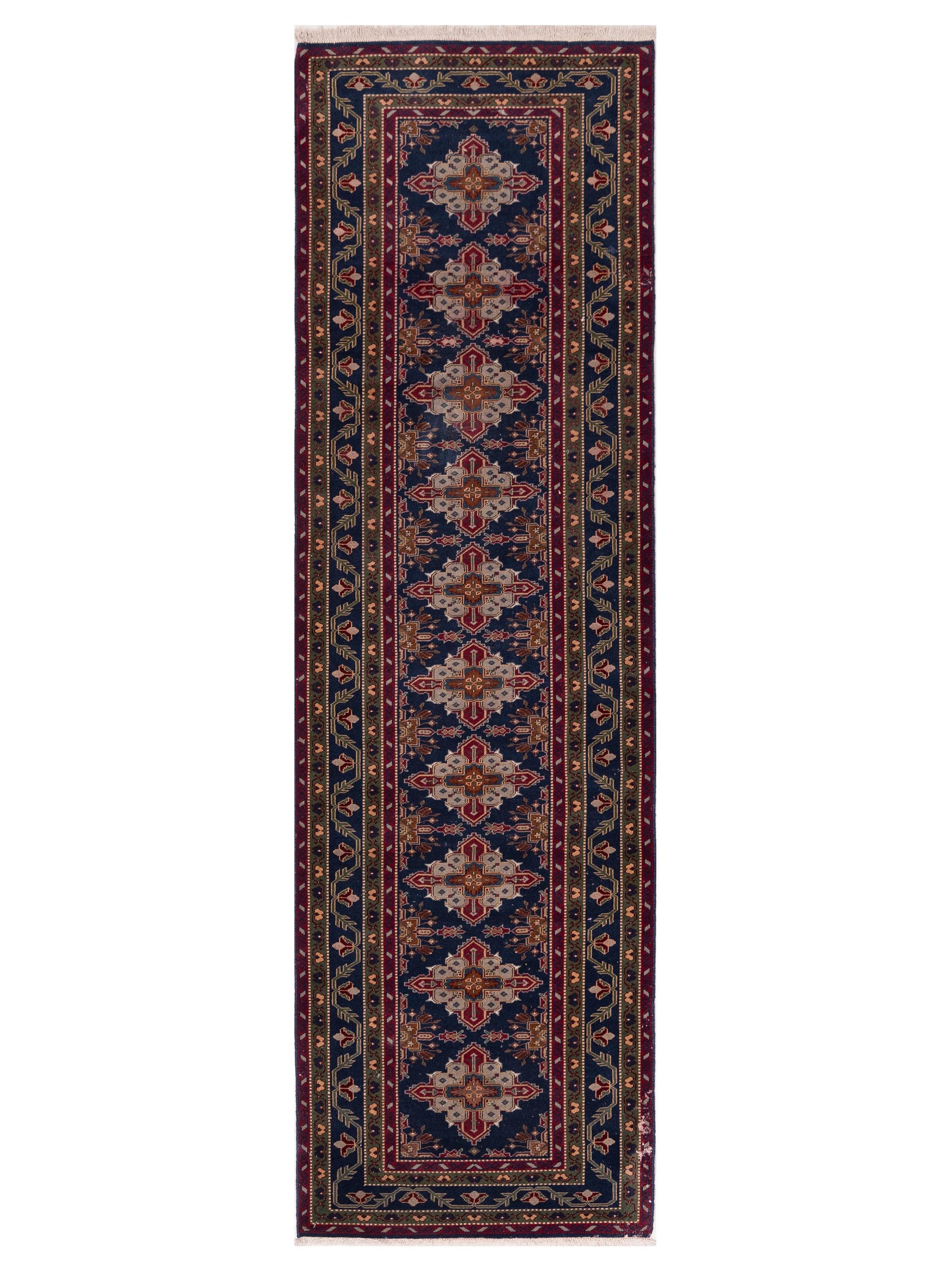 Pasha Antique Loom  Blue Green Transitional