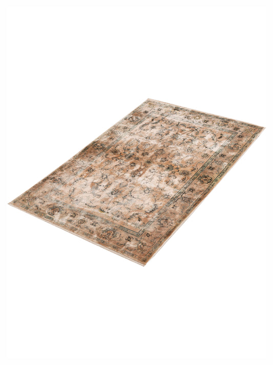 Javira Beige Beige 3.11x6.2 Hand Knotted Rug