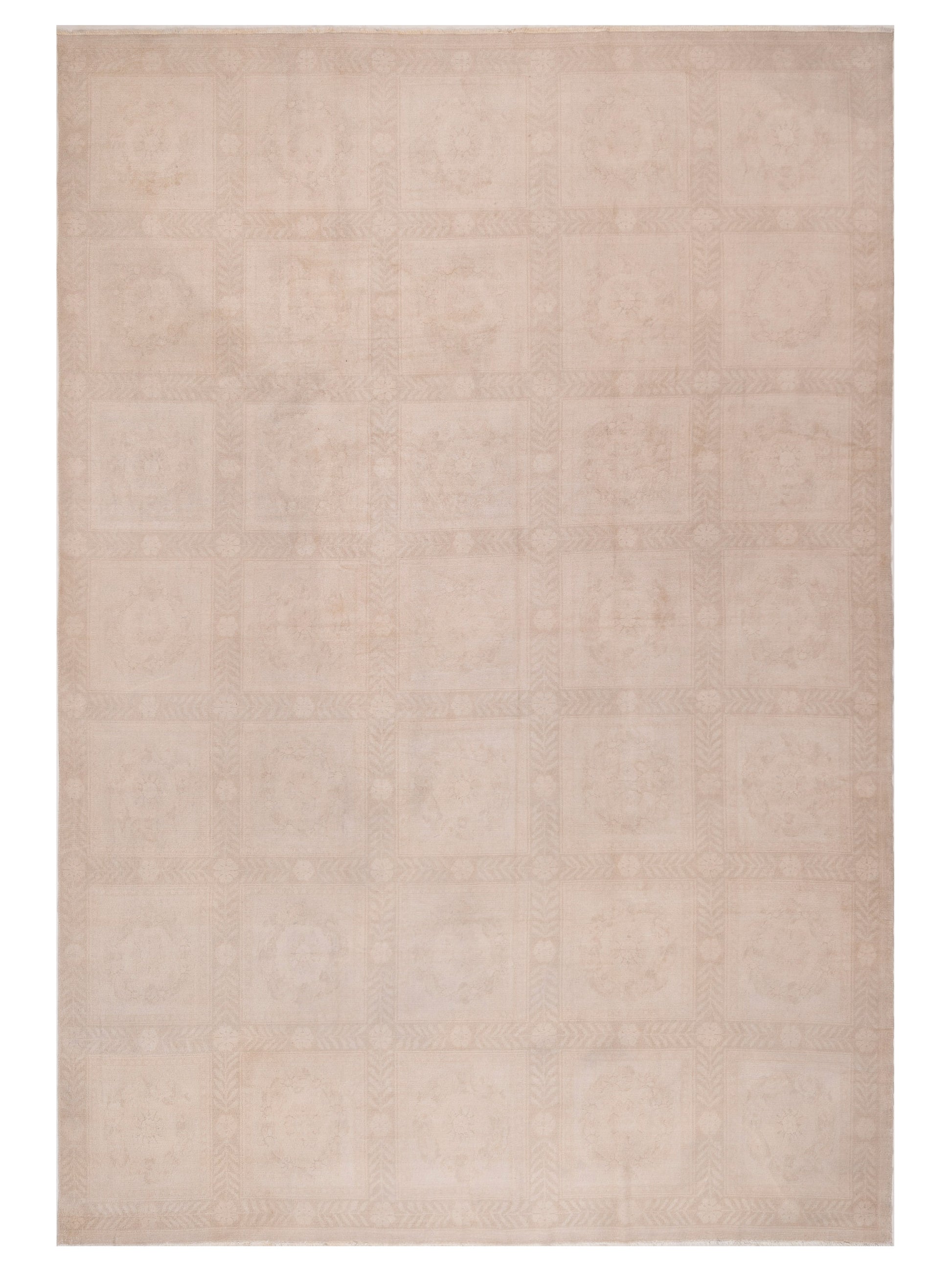 Pasha Vintage  Beige Beige Traditional