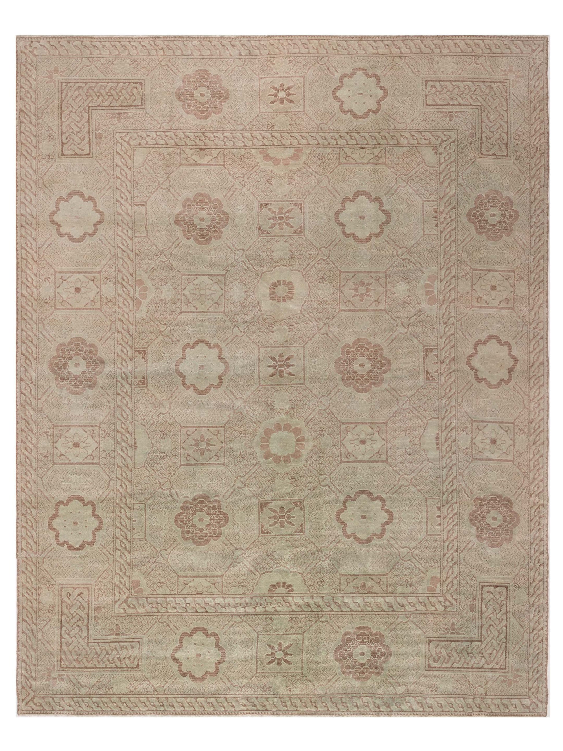 Pasha Vintage  Beige Beige Traditional