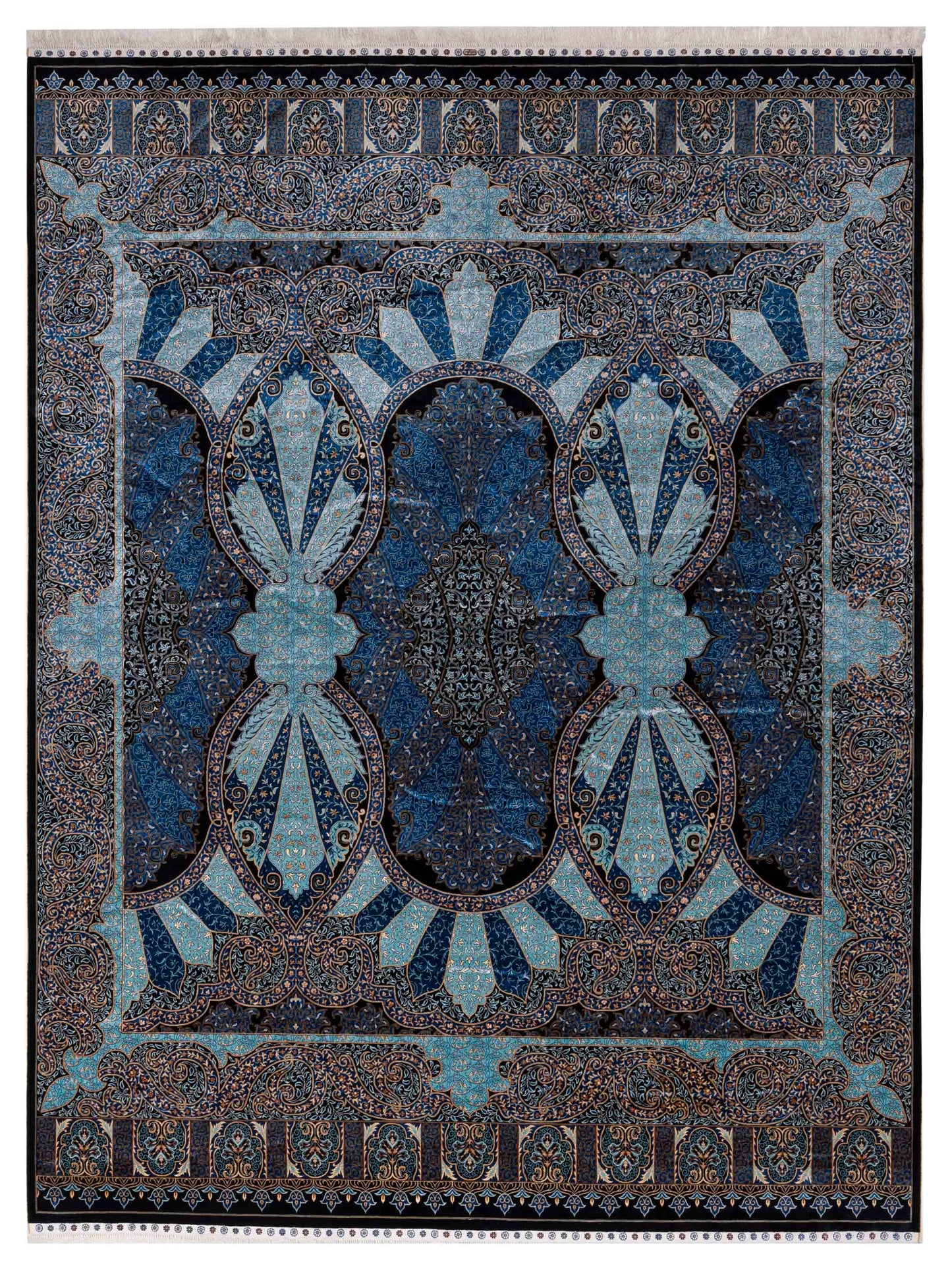 Pasha Elegance  Blue Blue Traditional